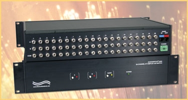 QuickSwitch 6265 20-Channel ST Simplex Fiber Optic A/B Switch